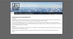 Desktop Screenshot of oelzgmbh.com